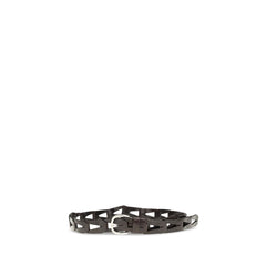 Black Calf Leather Bos Taurus Belt