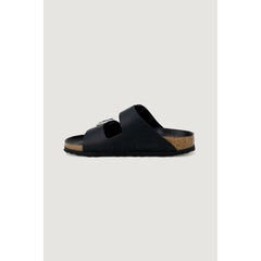 Black Synthetic Slippers