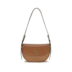 Brown Calf Leather Bos Taurus Shoulder Bag