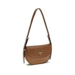 Brown Calf Leather Bos Taurus Shoulder Bag
