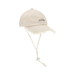 Beige Cotton Cap (Baseball Hat)