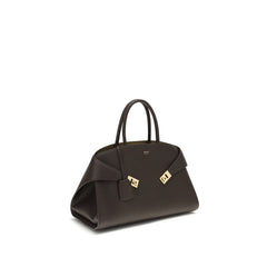 Brown Calf Leather Bos Taurus Handbag