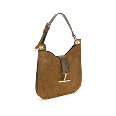 Brown Calf Leather Bos Taurus Shoulder Bag