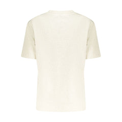 Beige Cotton Women T-Shirt