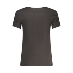 Black Cotton Men's T-Shirt