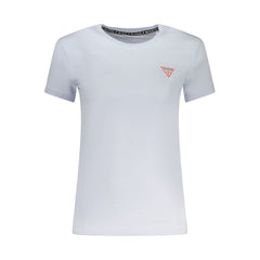 Azzurro Cotton Women T-Shirt