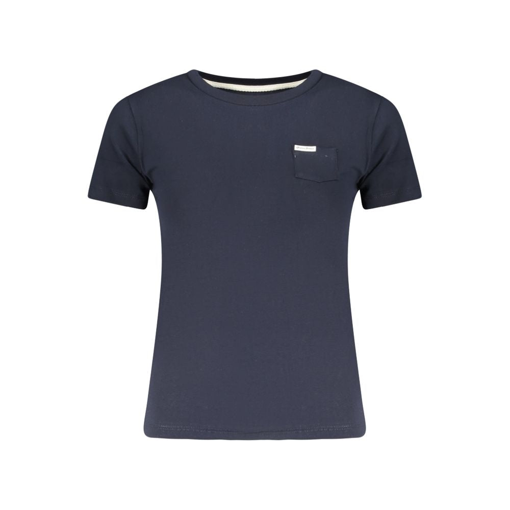 Blue Organic Cotton Women T-Shirt