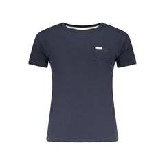 Blue Organic Cotton Women T-Shirt
