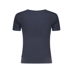 Blue Organic Cotton Women T-Shirt