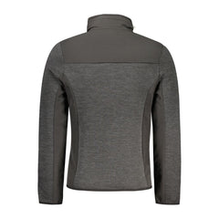 Black Polyester Men's Jacket