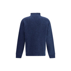 Blue Wool Sweatshirt