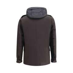 Brown Fleece Wool Coat