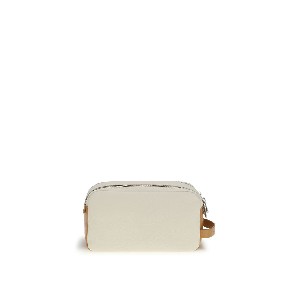 Beige Calf Leather Bos Taurus Other Accessories