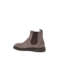 Brown Calf Leather Bos Taurus Chelsea Boots