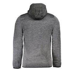 Grigio Polyester Men Jacket
