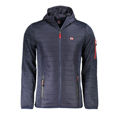 سترة رجالية من البوليستر الأزرق