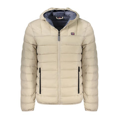 Beige Polyamide Men Jacket