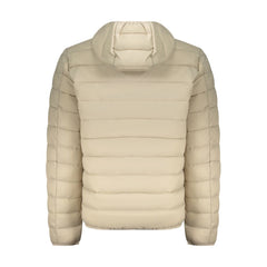 Beige Polyamide Men Jacket