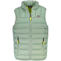 Green Polyamide Men Jacket