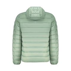 Green Polyamide Men Jacket