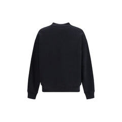 Black Cotton Sweatshirt