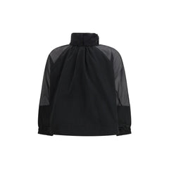Black Polyester Shell Jacket
