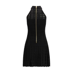 Black Viscose Cocktail Dress