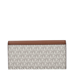 Beige Fabric Wallet