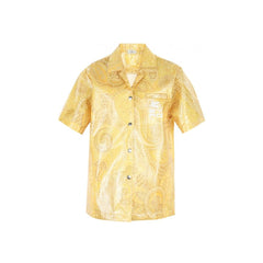 Bicolor Nylon Pattern Shirt