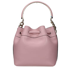 Pink Leather Handbag