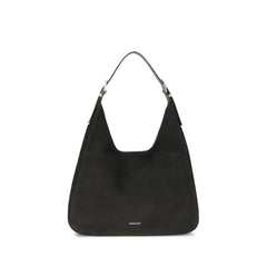 Black Calf Leather Bos Taurus Shoulder Bag