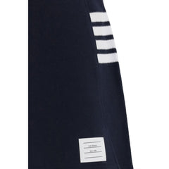 تنورة قصيرة من القطن الأزرق