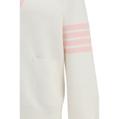 White Cotton Cardigan