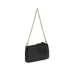 Black Calf Leather Bos Taurus Shoulder Bag