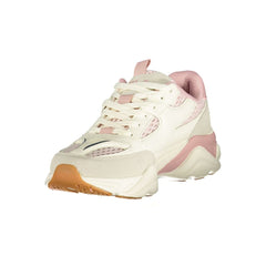 Bianco Poliestere Women Sneaker