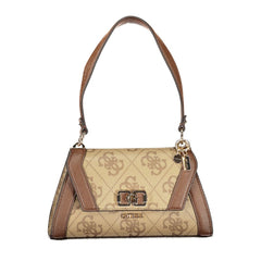 Marrone Poliuretano Women Handbag