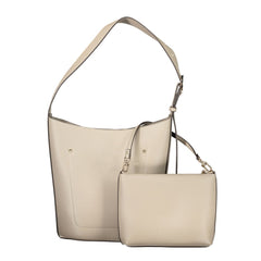 Grigio Poliuretano Women Handbag