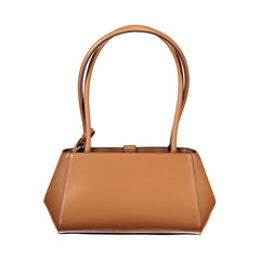 Marrone Poliuretano Female Handbag