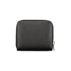 Nero Poliuretano Women Wallet