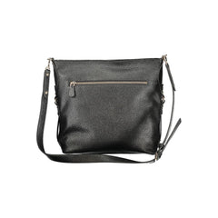 Black Polyurethane Women's Handbag