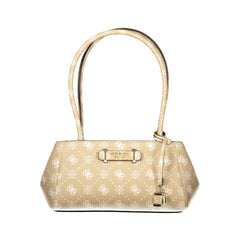 Beige Polyethylene Handbag
