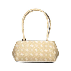 Beige Polyethylene Handbag