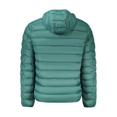 Green Polyamide Men Jacket
