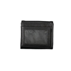 Black Polyurethane Women Wallet