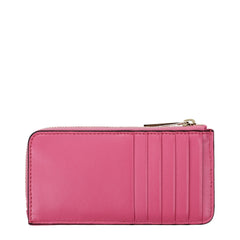 Pink Leather Wallet
