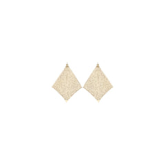 Gold Brass Earrings