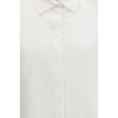 White Cotton Dress Shirt