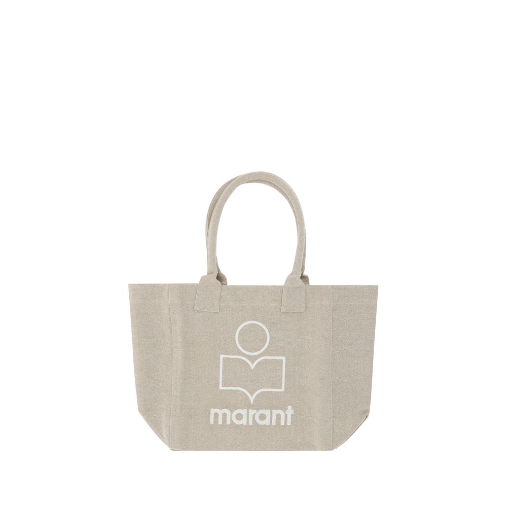 Beige Cotton Shoulder Bag