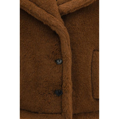 Brown Alpaca Vicugna Pacos Coat