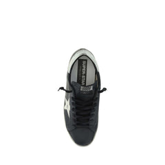 Black Calf Leather Bos Taurus Low Top Sneakers